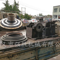 水泥球磨机大齿轮 磨粉机齿圈 铸钢衬板配件加工