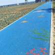 玉溪市 彩色压模地坪 透水砼 彩色透水混凝土