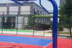 广西都安地面户外学校操场可移动篮球架--更新