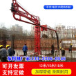 哈尔滨方正县电动12米混凝土新型圆筒式手动布料机--行业