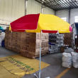 供应48寸防风太阳伞、广告太阳伞定做、数码印印刷太阳伞