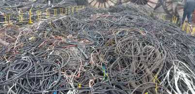 密云回收电线电缆 半成品电缆回收