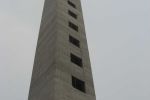 三明尤溪電視塔刷漆防腐105米新建水泥煙囪