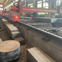 500mm厚鋼板切割法蘭——德州禹城加工價格