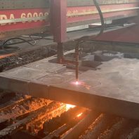 濟寧汶上中厚板割零工藝流程——430mm厚工藝流程