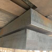 安陽市容器板切割下料鋼板下料——140mm厚鋼板下料