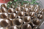 供应加工定制生产大型高力黄铜铜螺母