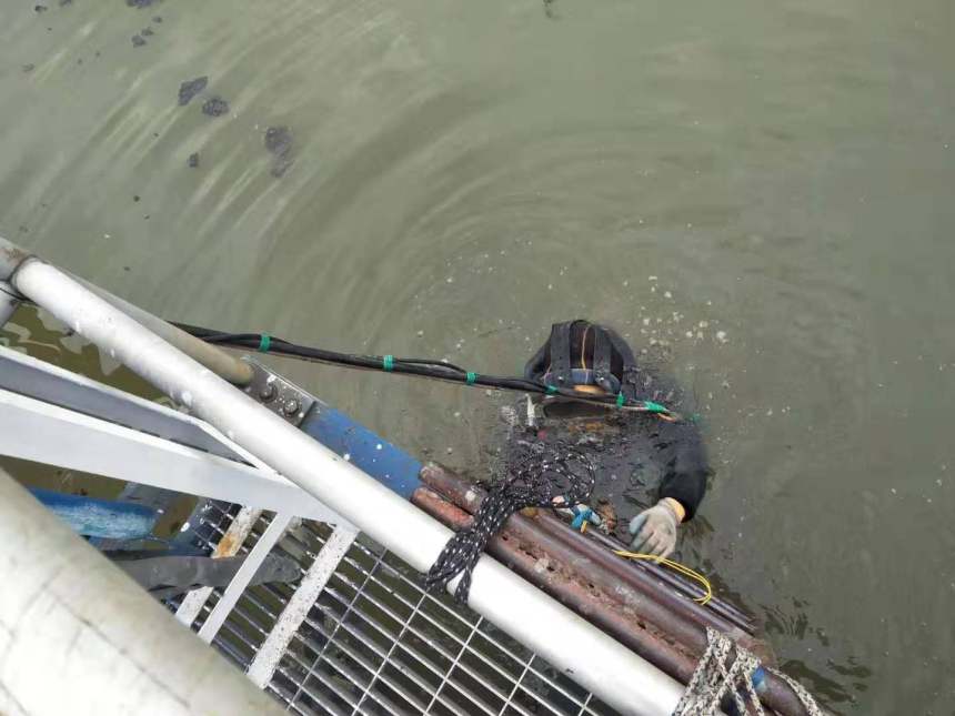 毕节地区纳雍县拦污栅清理——水下作业零事故