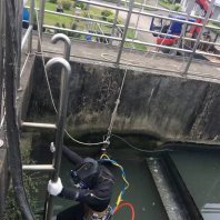 南阳市卧龙区水下桩基检测——0-60米水下作业