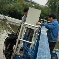 蕪湖市鏡湖區水庫堵漏——優水下團隊
