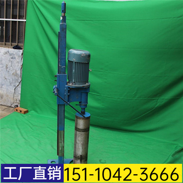 工程水磨钻机采用人工操作钻进施工,钻圆形挖孔桩时规格必须在800mm