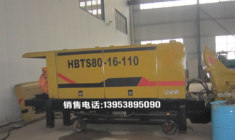 河南省商丘市宁陵县煤矿用混凝土泵HBMG30哪个牌子好