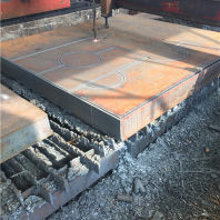 臨沂蒼山鋼板下料公司鋼板下料——20mm厚鋼板下料