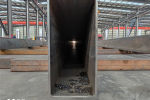 代縣300x100x6無錫焊管廠T700方矩管集裝箱制造