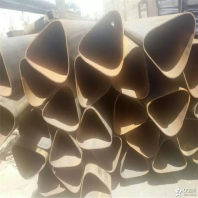 郴州50*50鍍鋅扇形管價格大口徑三角管廠家