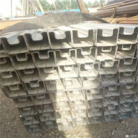 折叠房框架薄壁凹槽管60*200镀锌凸型管厂家供应