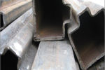 折叠房框架厚壁凹槽管 40*99镀锌T型管加工生产