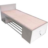延长钢制单人床制式单层床