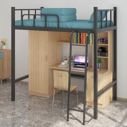 禹城钢制公寓床制式单层床