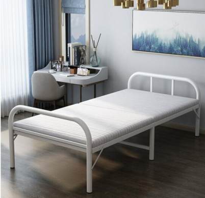 博兴钢制公寓床制式单层床