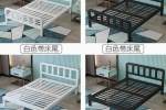 应县钢制单人床制式高低床