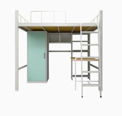 新民宿舍双层铁床制式单层床
