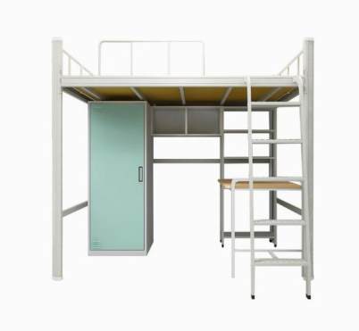 石拐宿舍钢制单人床制式高低床