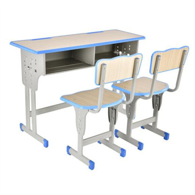 子洲教室国学桌折叠橡木国学桌