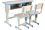 和平双人课桌椅折叠教室国学桌