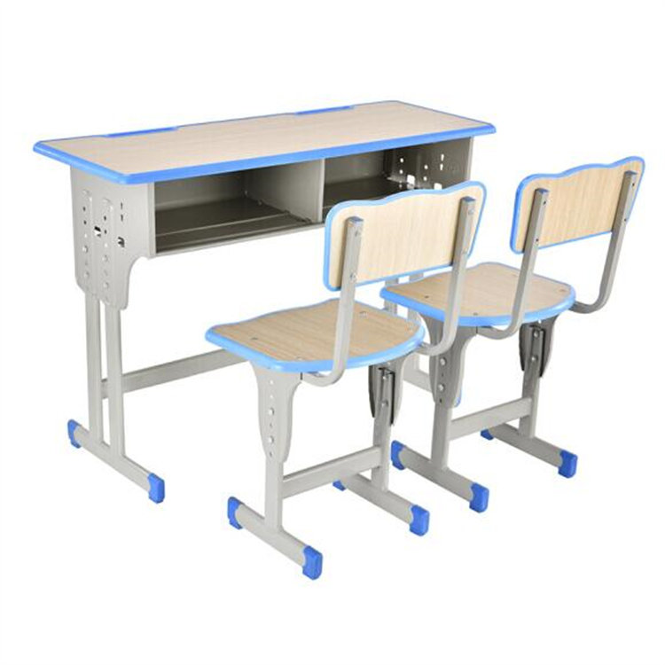 金寨教室课桌椅折叠实木书法桌
