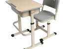 清澗雙人課桌椅折疊國學教室桌椅