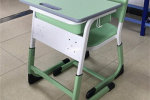 谯城教室课桌椅折叠实木书法桌