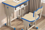 长清橡木国学桌折叠国学教室桌椅