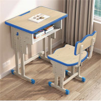宝塔双人课桌椅折叠国学教室桌椅