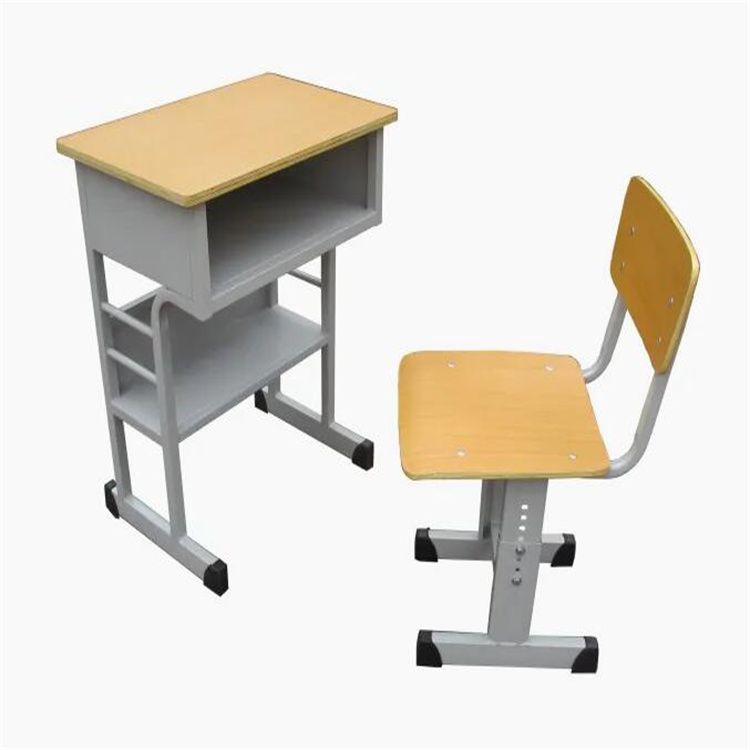 宜川学校课桌椅折叠实木书法桌