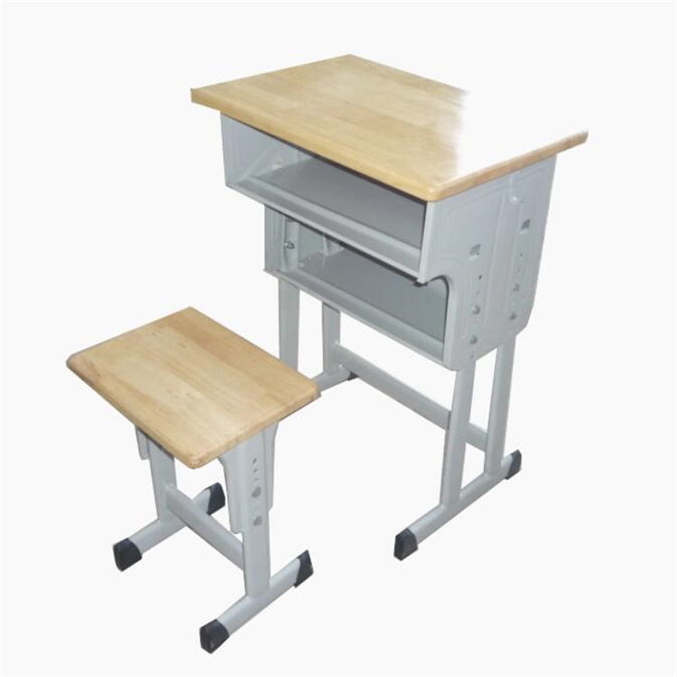 临邑升降课桌椅折叠橡木国学桌