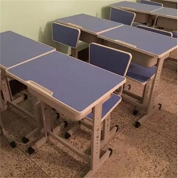 凤台双人课桌椅折叠教室国学桌