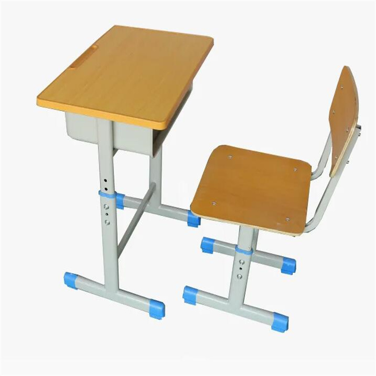 怀来升降课桌椅折叠橡木国学桌