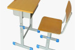 霍山双人课桌椅折叠教室国学桌