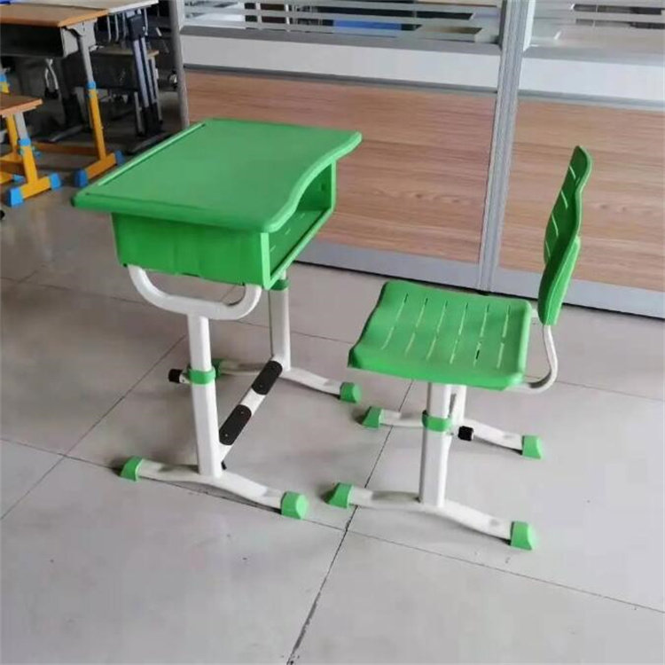 巴林左旗单人课桌椅折叠国学教室桌椅