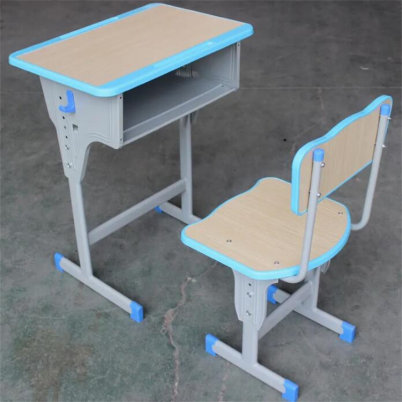 牟平升降课桌椅折叠橡木国学桌