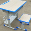 台安画画课桌椅折叠实木书法桌