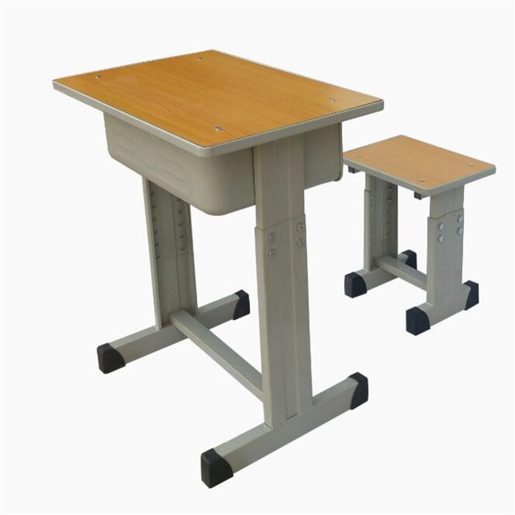 潜山单人课桌椅折叠国学教室桌椅
