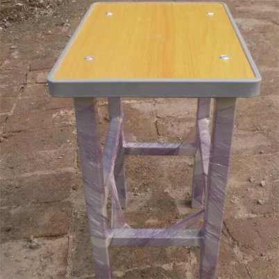 钢城美术课桌椅折叠实木书法桌