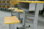 渭濱教室課桌椅折疊橡木國學桌
