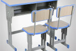 乐亭教室课桌椅折叠实木书法桌