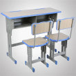永和单人课桌椅折叠国学教室桌椅