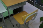 略阳美术课桌椅折叠实木书法桌