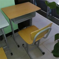察哈尔双人课桌椅折叠国学教室桌椅