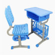 康保美术课桌椅折叠橡木国学桌